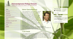 Desktop Screenshot of naturarzt-tcm.ch